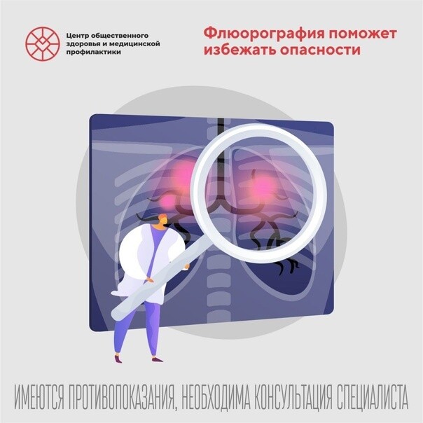 Флюорогрфия поможет избежать опасности
